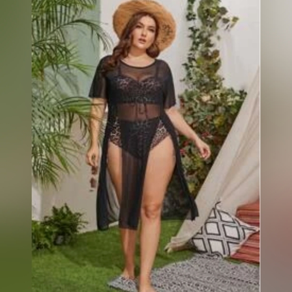 NEW Split-hem Swimsuit cover-up - Picture 1 of 2